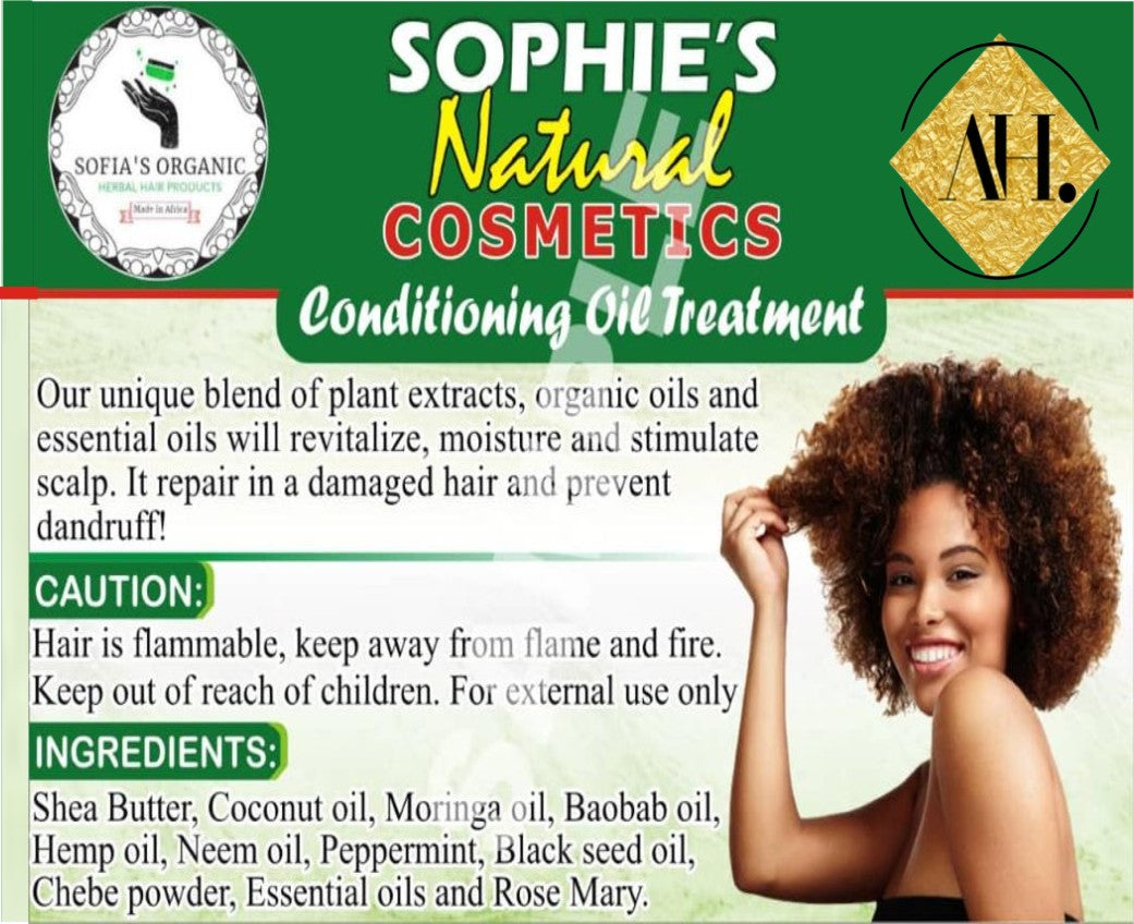 SOPHIA'S ORGANIC CONDITIONING OIL TREATMENT