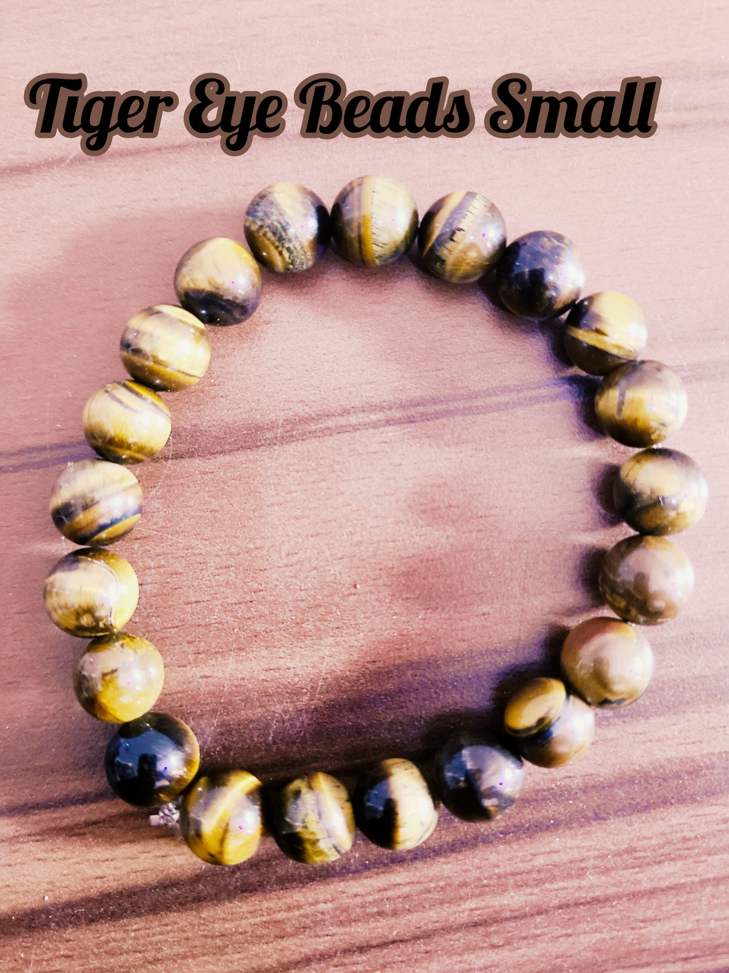 Lava Rock Tiger Eye Beads Small