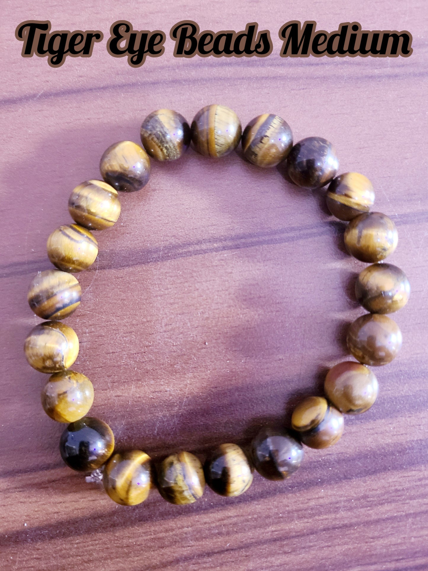 Lava Rock Tiger Eye Beads Medium