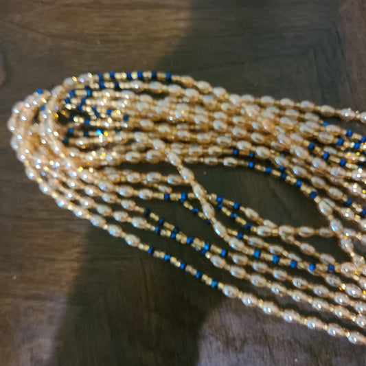 Waist Beads And Ankle Bracelet Set