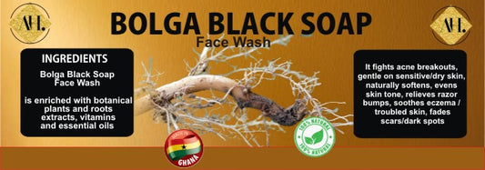 Bolga Black Soap Face Wash