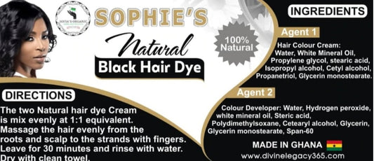 Sophie's Natural Black Hair Dyr