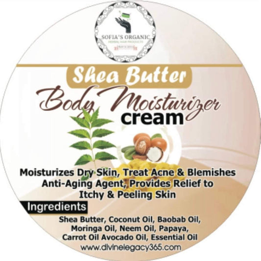 Shea Butter Body Moisturizer Cream